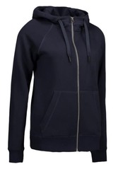 0639 Full Zip Hooded Sweater Dames