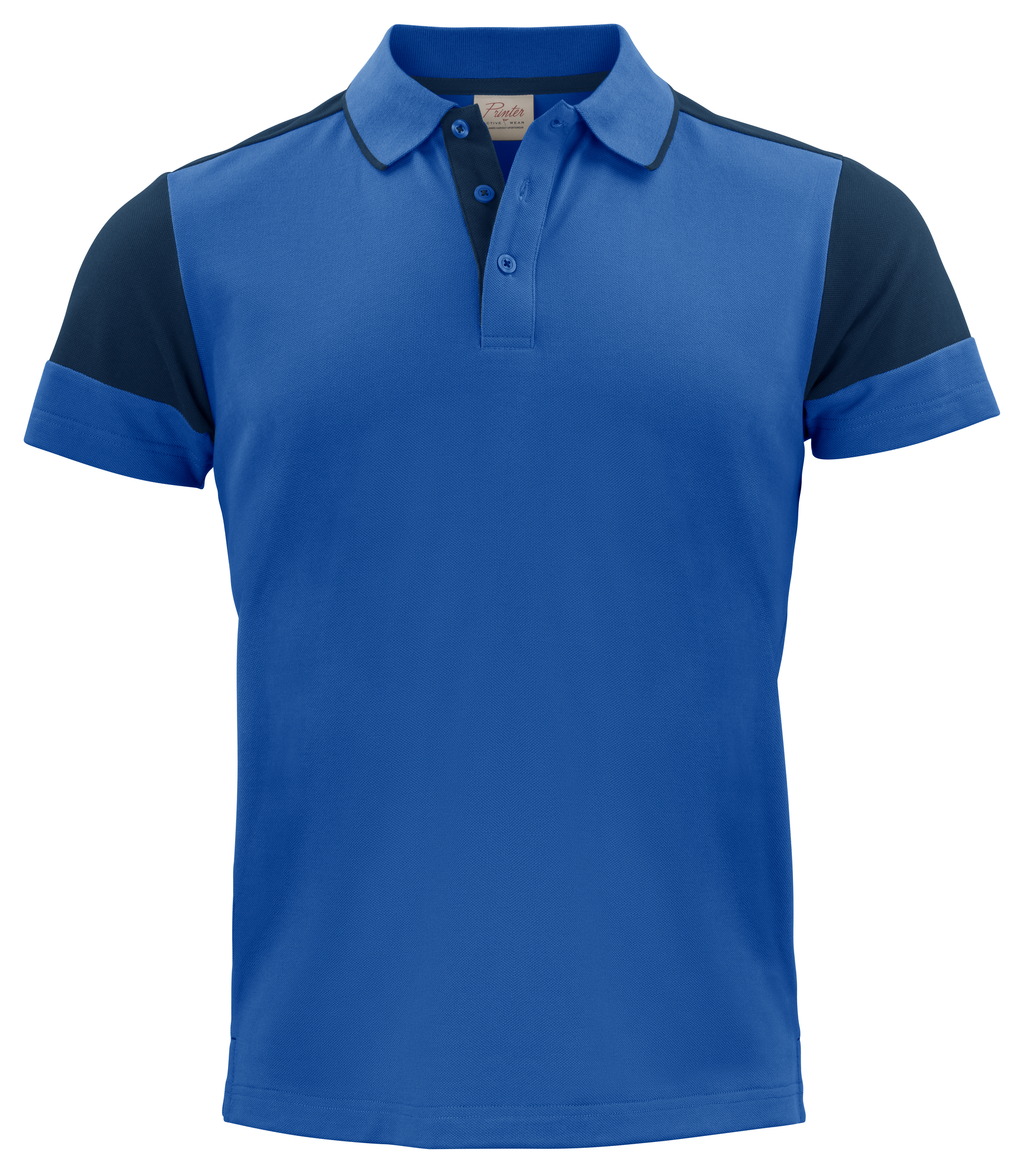 2265024 Bicolor Polo Heren