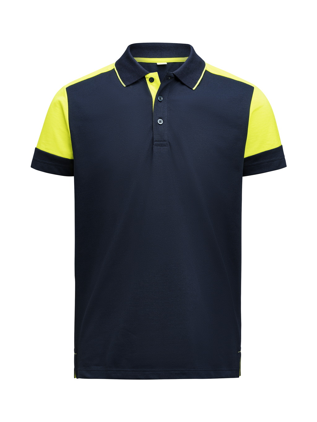 2265024 Bicolor Polo Heren