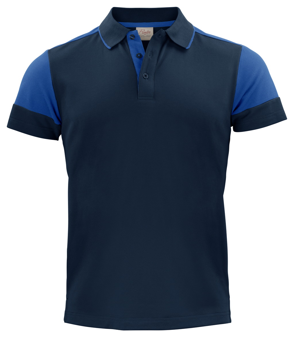 2265024 Bicolor Polo Heren