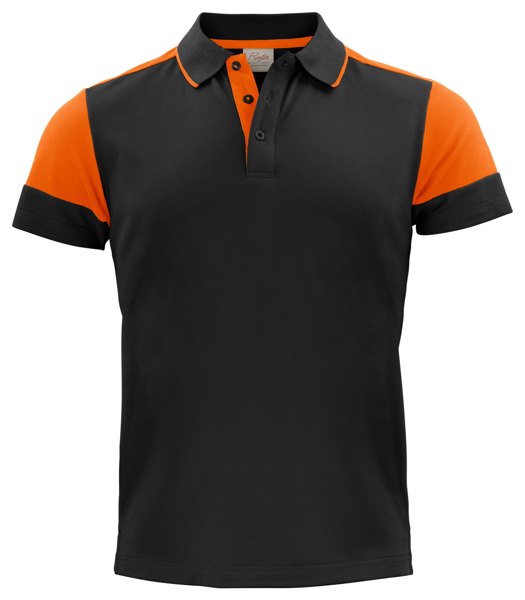 2265024 Bicolor Polo Heren