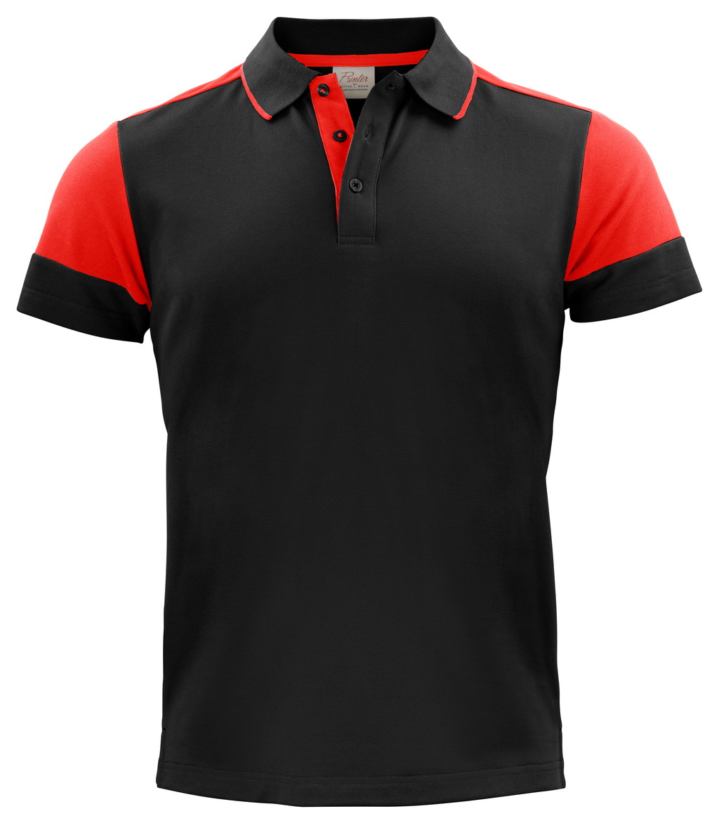 2265024 Bicolor Polo Heren