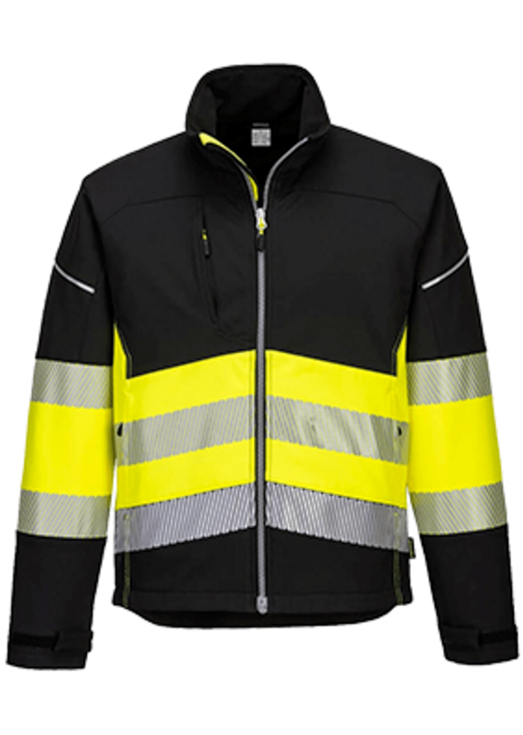 PW375 Softshell Werkjas High Vis.