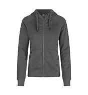 0639 Full Zip Hooded Sweater Dames