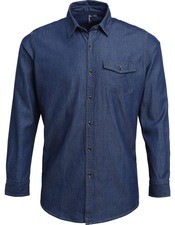 PR222 Denim Overhemd Heren