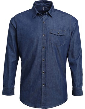 PR222 Denim Overhemd Heren