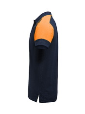 2265024 Bicolor Polo Heren