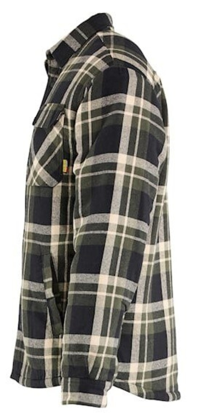 4704 Overhemd flanel gevoerd