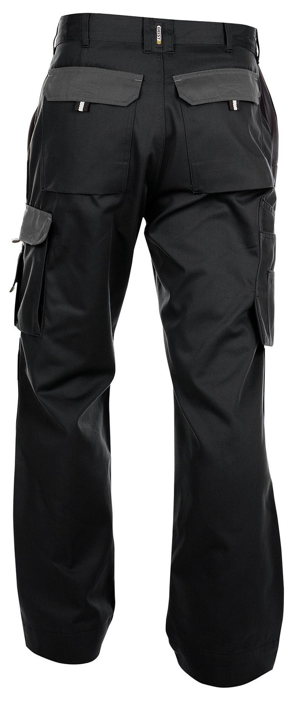 DASSY® Boston Women Zweifarbige Arbeitshose mit Kniepolstertaschen für Damen 