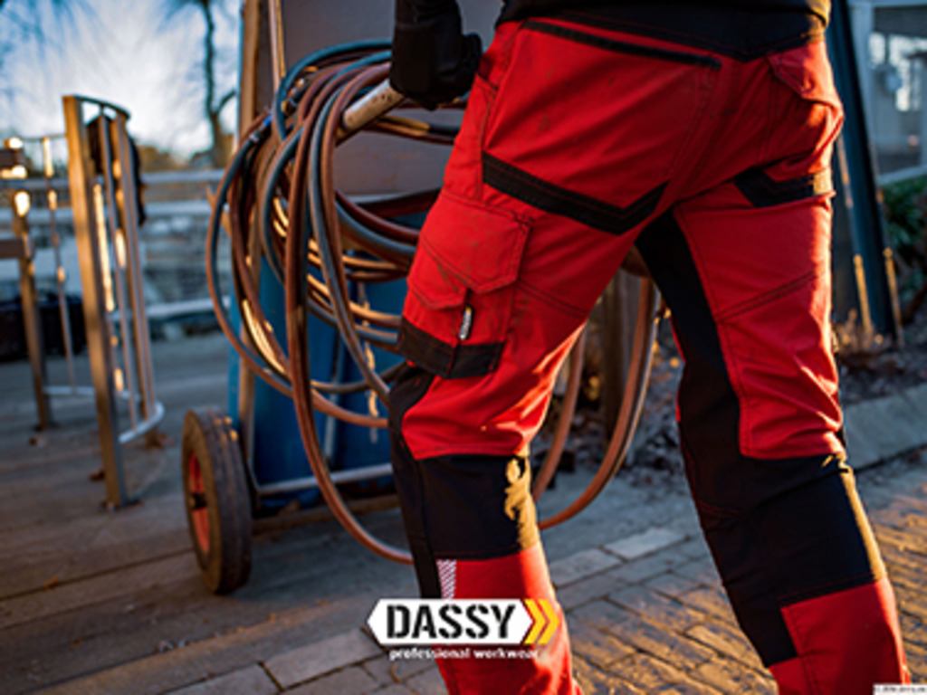 Dassy Dynax stretch arbeitshose mit kniepolstertaschen