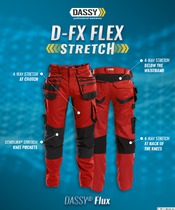 FLUX Werkbroek Stretch
