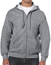 18600 Full Zipp Hooded Sweatshirt