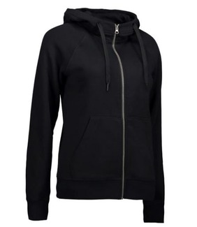 0639 Full Zip Hooded Sweater Dames