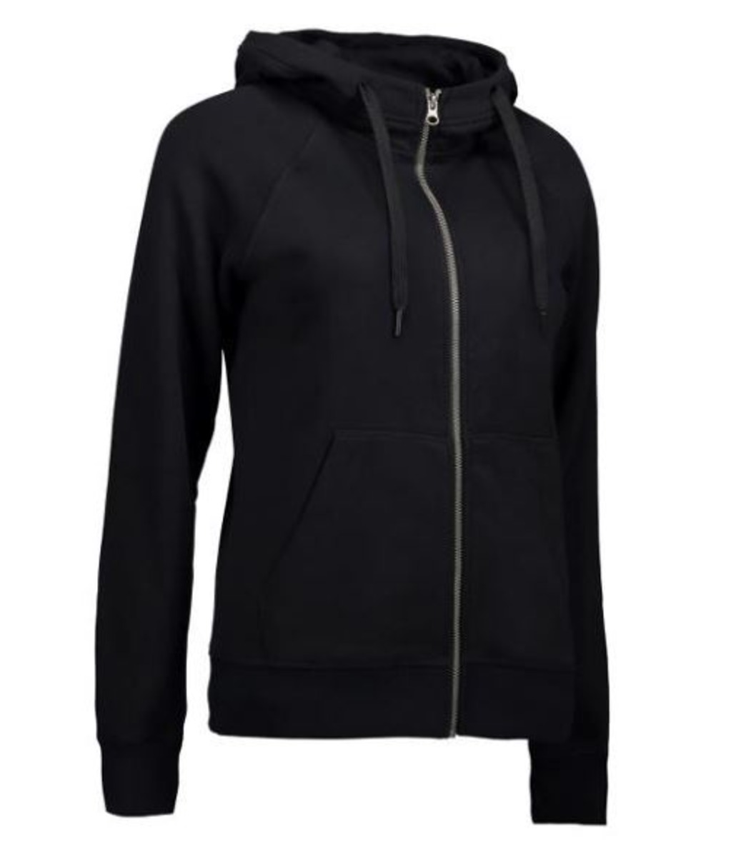 0639 Full Zip Hooded Sweater Dames