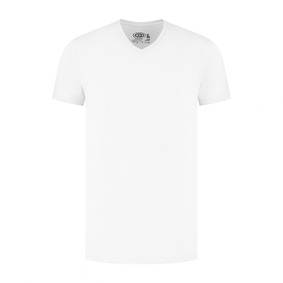 BASic T-shirt V-neck Extra Lang