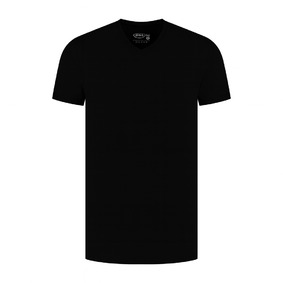 BASic T-shirt V-neck Extra Lang
