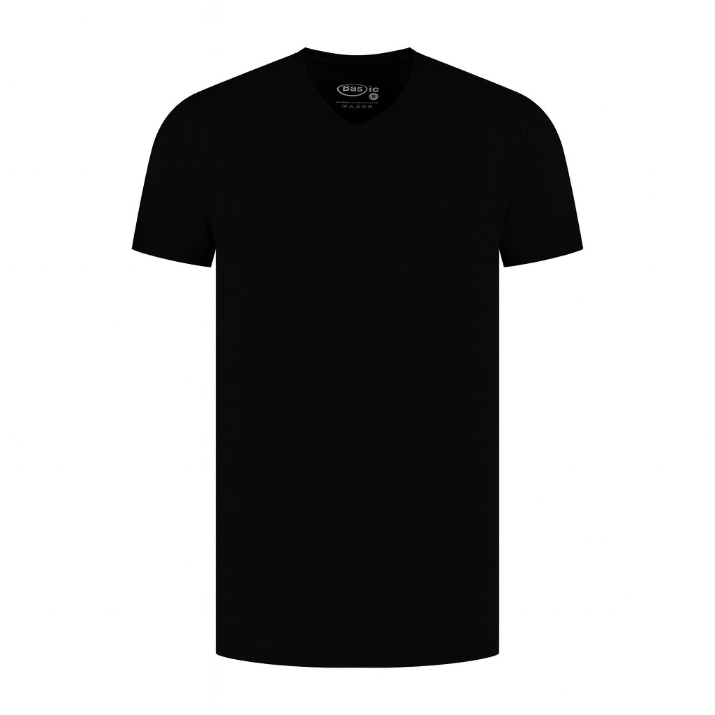 BASic T-shirt V-neck Extra Lang
