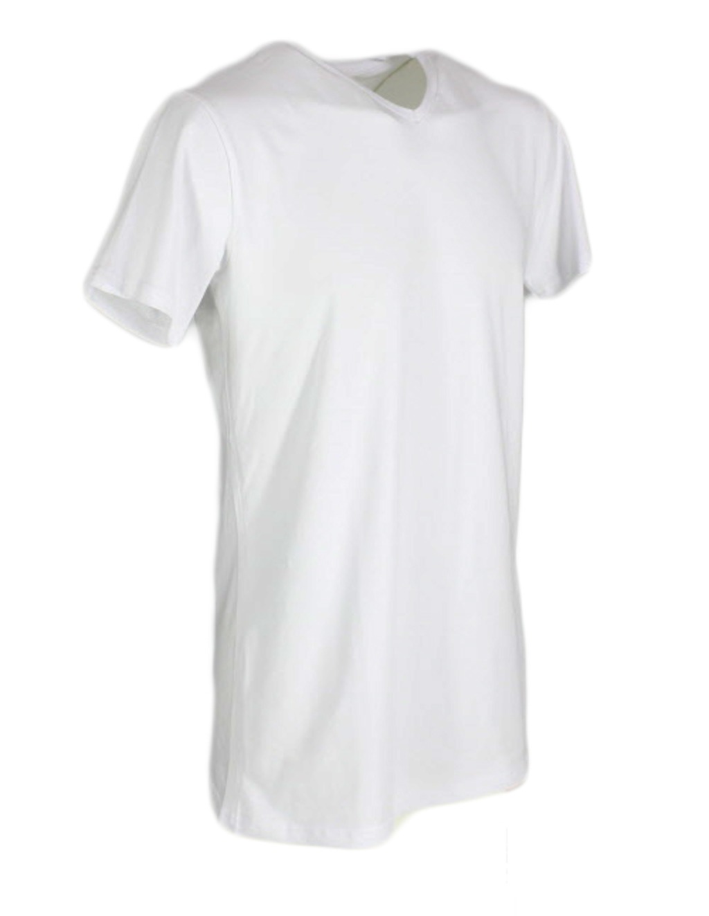 BASic T-shirt V-neck Extra Lang